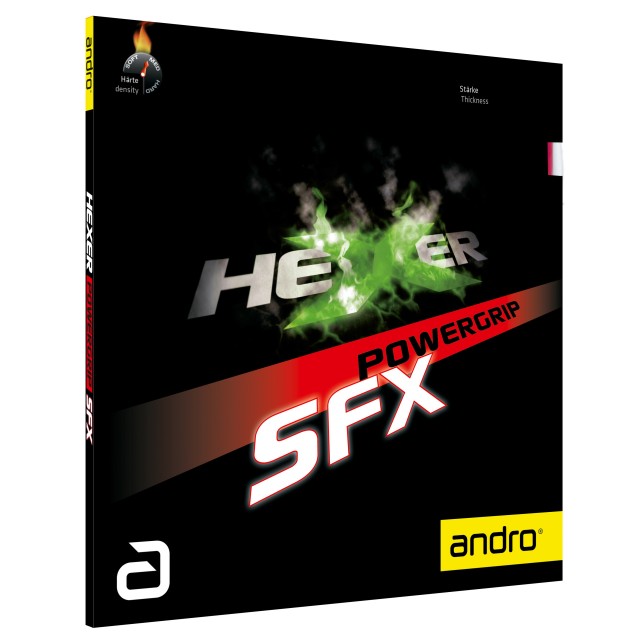 Andro Hexer PowerGrip SFX, Even More Power, Even More Spin