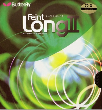 Butterfly Feint Long II with 0.5mm Sponge