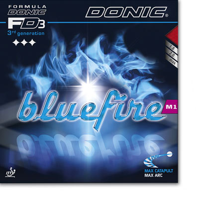 Donic Bluefire M1 - 4th Generation, the blue miracle