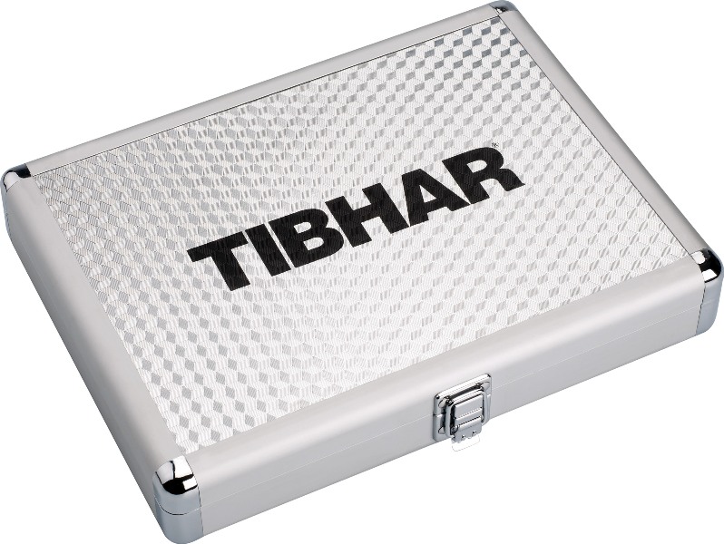 Tibhar Aluminium Bat Case CUBE Silver