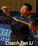 Coach Tao Li.