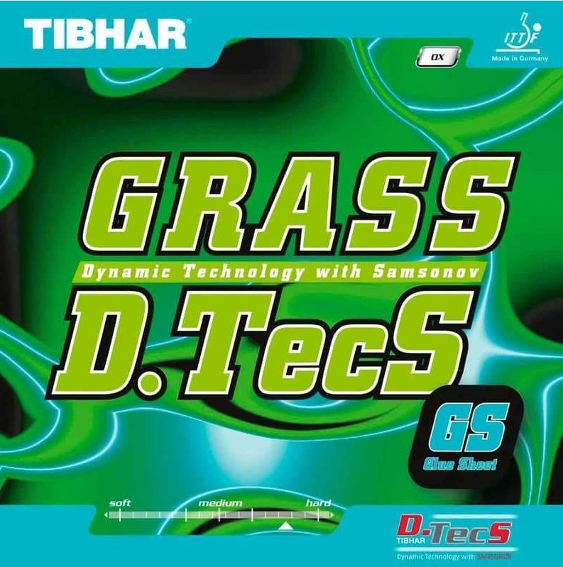 Tibhar Grass D.TecS Long Pips. Glue Sheet Version