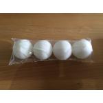 Double Fish 44mm Oversize Ball Bag of 4 - white