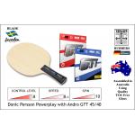 Donic Persson Powerplay R2P GTT 40/45 Combo, Free Ship Aust Wide.