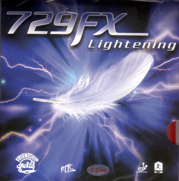 729 FX Lightening - Super Light Table Tennis Rubber