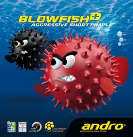 andro Blowfish+ Fast Short Pips - Tensor