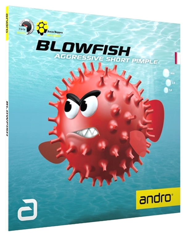 andro Blowfish Fast Short Pips - Tensor