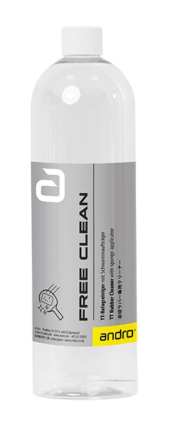 Andro Free Clean 2 Rubber cleaner 1000ml Refill