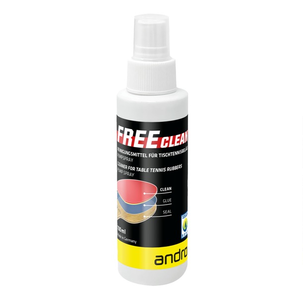Andro Free Clean VOC free rubber cleaner 100ml
