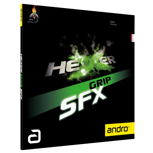 Andro Hexer Grip SFX, Even More Power, Even More Spin