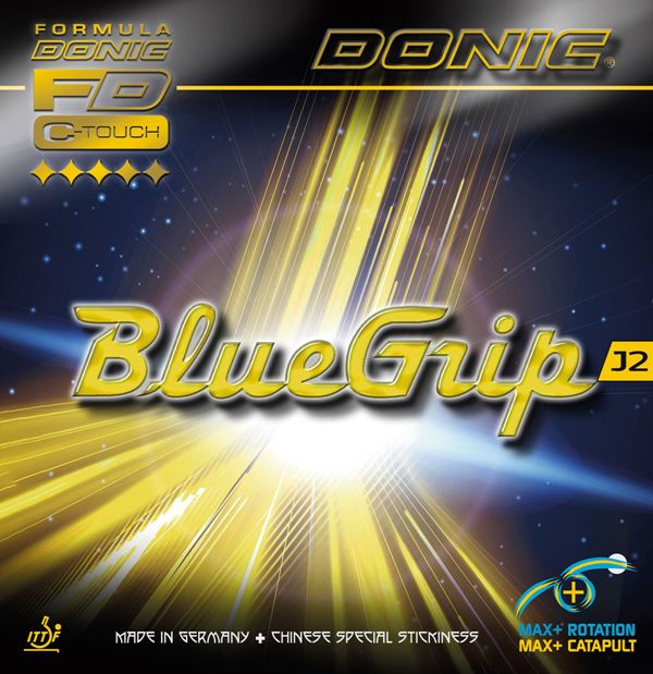 Donic BlueGrip J2 Maximum Control for Close-To-The-Table Play