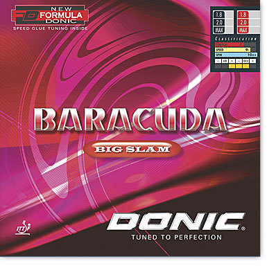 Donic Baracuda Big Slam - Latest inbuilt Speed Glue Rubber