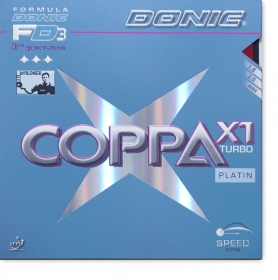 Donic Coppa X1 Platin Turbo - 3rd Generation