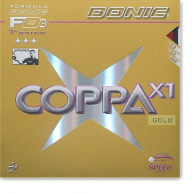 Donic Coppa X1 Gold - 3rd Generation