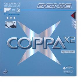Donic Coppa X2 Platin Soft - 3rd Generation