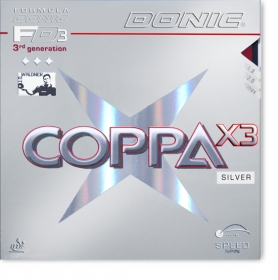 Donic Coppa X3 Silver - 3rd Generation