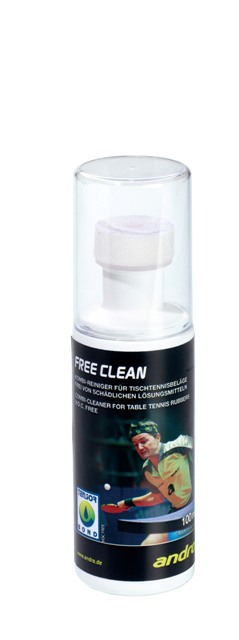 Andro Free Clean VOC free rubber cleaner 100ml