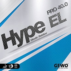 Gewo Table Tennis Rubber Hype EL Pro 40.0