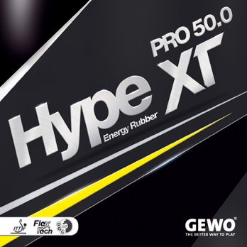 Gewo Table Tennis Rubber Hype XT Pro 50.0