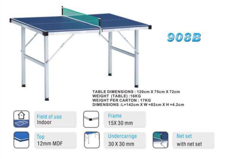 Giant Dragon Mini Table Tennis Table 908B