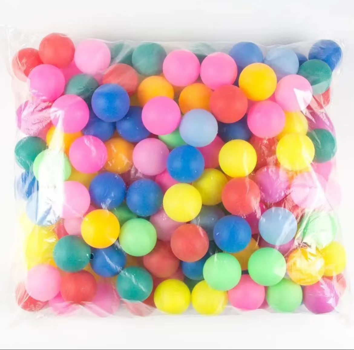 Radak Color Plastic Ball, ABS, Bag of 12