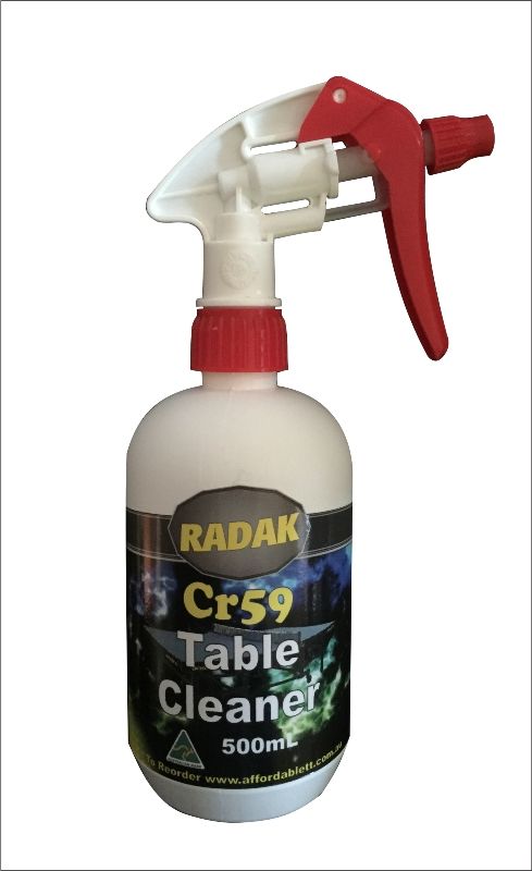 Radak CR59 Table Tennis Table Cleaner 500ml - VOC Free