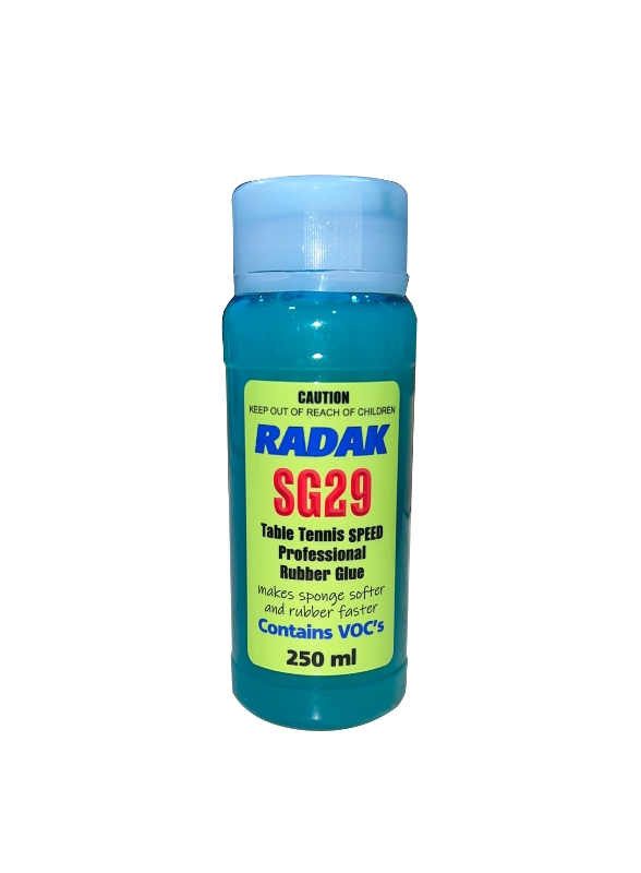 Radak SG29 High Performance Speed Glue VOC 250ml inc Brush