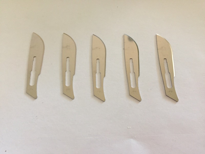 Swann-Morton Surgical Blades x 5, "Scalpel Blades"