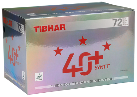 Tibhar 3*** 40+ SYNTT (72-pack)