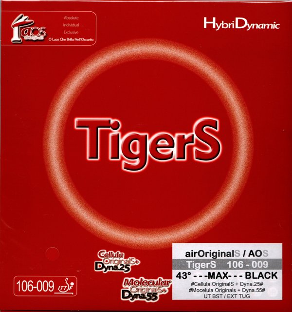 Air TigerS, High Speed, Good Spin, Best Control, 43 degree