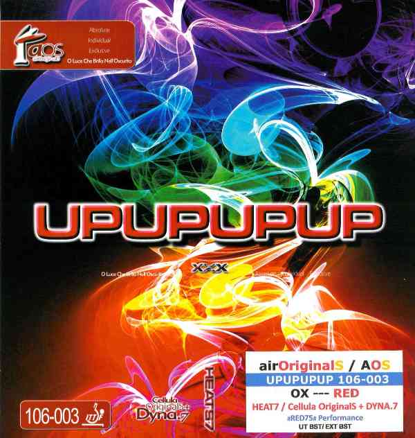 Air UPUPUP - Long Pips - Allround Play - New Cover