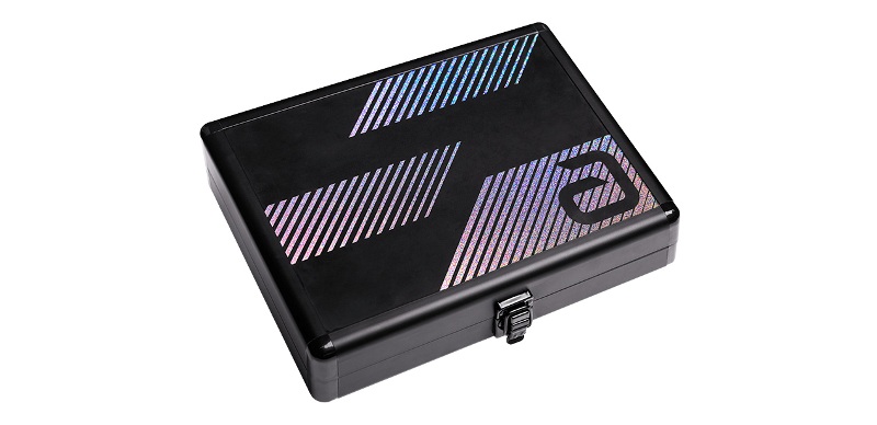 andro Aluminium Double Bat Case Black Star
