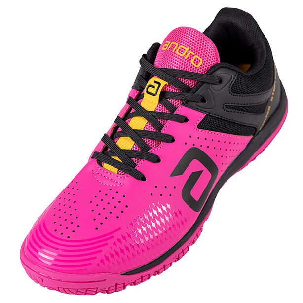 Andro Cross Step PRO Table Tennis Shoes - Pink/Black