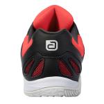 Andro Cross Step 2 Table Tennis Shoes - Black/Neon Red