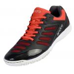 Andro Cross Step 2 Table Tennis Shoes - Black/Neon Red