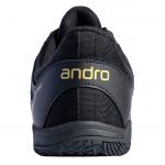 Andro Cross Step PRO Table Tennis Shoes - Black/Gold