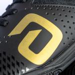 Andro Cross Step PRO Table Tennis Shoes - Black/Gold