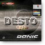 Donic Desto F1-HS, Inbuilt Speed Glue Rubber