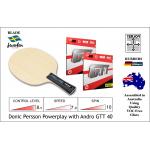 Donic Persson Powerplay R2P GTT 40 Combo, Free Ship Aust Wide.