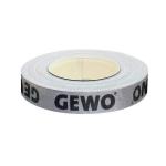 Gewo Edge Tape  12mm x 5 metre Black/Silver