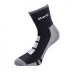 Gewo Table Tennis Sock Step Flex II, Blk/Grey