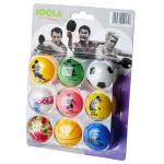 Joola Fan Table Tennis fun Balls, pack of 9