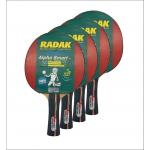 4 x Radak Alpha Smart MINUS Competition Ready made Bats