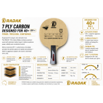 Radak ST Series Carbon Cube, 7ply OFFENSIVE++