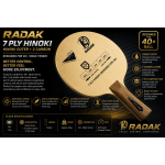 Radak  ST Series Hinoki Carbon,  7ply OFF-