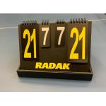 AAA Radak Mini Score Board, Scorer/Flipper