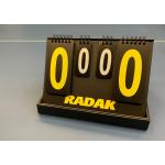 AAA Radak Mini Score Board, Scorer/Flipper