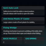 Xiom SpinPro Pro 8 ITTF Table Tennis Table, 25mm Top