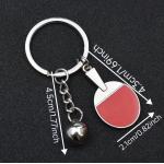 Radak Keychain Racket Red