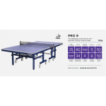 Xiom Pro 9 ITTF Table Tennis Table, 25mm Top